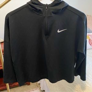 Women’s Nike Running Dri Fit Crop Hoodie